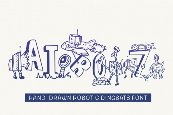 Airoz: The Playful Dingbats Typeface for Editorial Design