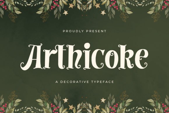 Arthicoke: A Natural Serif for Authentic Brand Identity