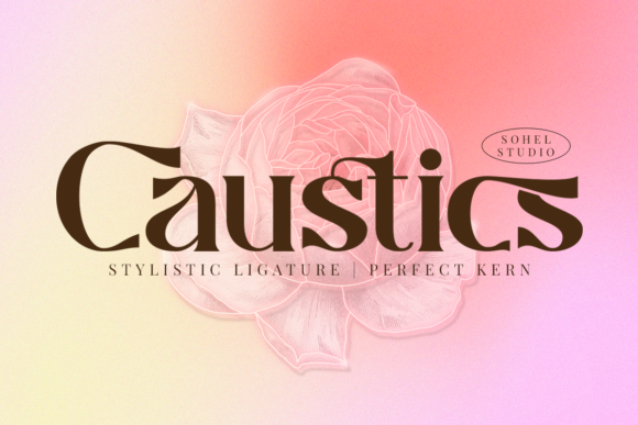 Caustics: A Distinct Serif Typeface for Editorial Design