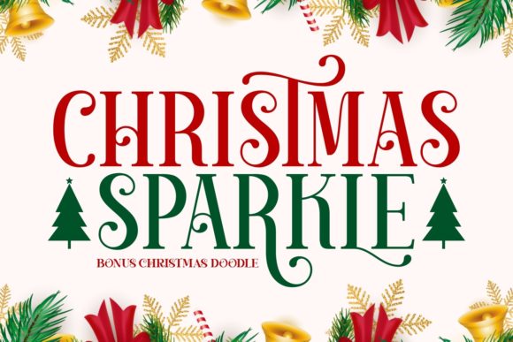 Christmas Sparkle: Elevate Seasonal Marketing with a Premium Serif Typeface