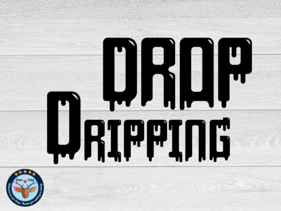Drop Dripping: A Creative Font for Modern Web Design