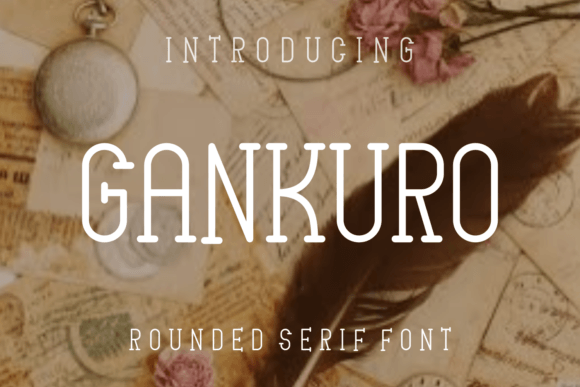 Gankuro: The Serif Typeface That Elevates Small Business Branding