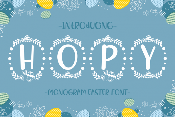 Hopy Typeface: Elevate Campaign Visuals with Cool, Light Decorative Typography