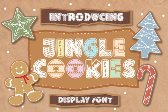 Jingle Cookies Typeface: A Cozy Review for Winter Branding