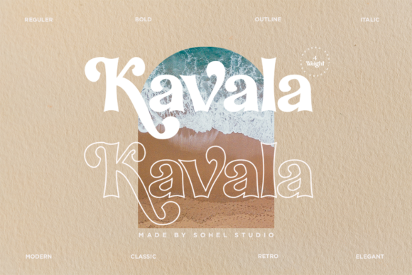 Kavala Serif Font Review: Elevating Campaign Visuals and Brand Identity