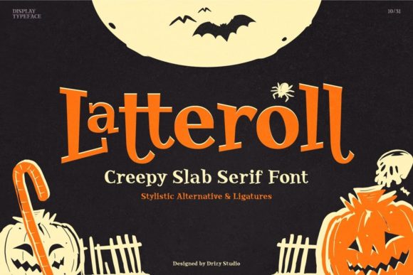 Latterol: A Whimsical Serif for Editorial Design