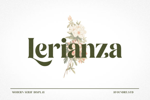 Lerianza: The Serif Font for Scroll-Stopping Social Media Graphics