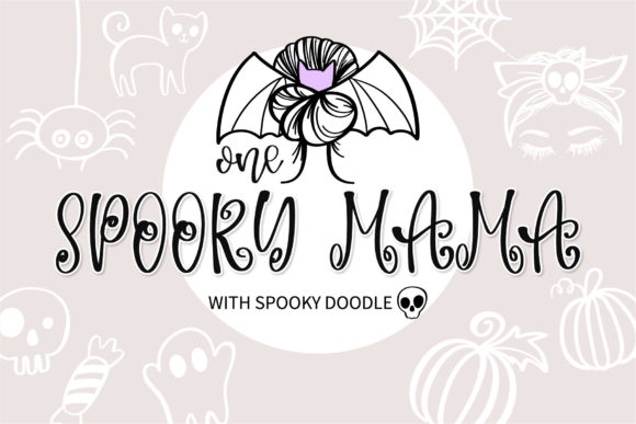 One Spooky Mama: A Handwritten Typeface for Quirky Campaigns