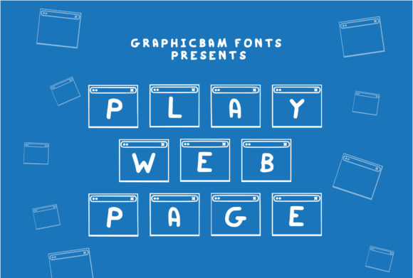 Play Web Page: A Creative Font for Bold Brand Identity