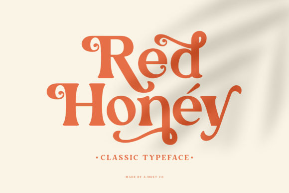 Red Honey: A Classic Serif Typeface for Handmade Branding