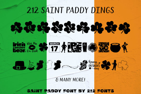 Saint Paddy Dings: A Creative Font for Distinctive Brand Identity