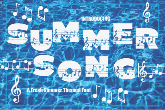 Summer Song Typeface: Elevating Editorial Design with Fresh Typography