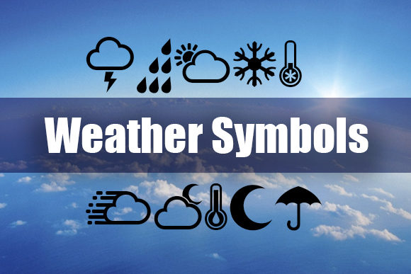 Weather Symbols: A Creative Dingbat Font for Branding Projects
