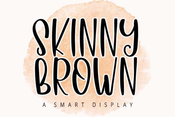 Why Skinny Brown Is the Perfect Script Handwritten Font for Editorial Design